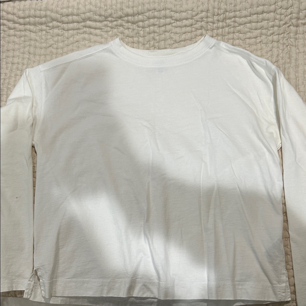 Old Navy Women's Long Sleeve Tee - White